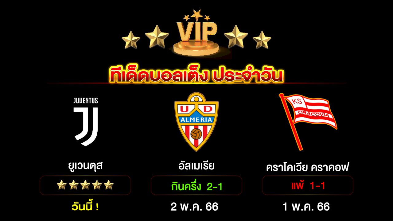 ทีเด็ดบอลเต็ง ประจำวัน