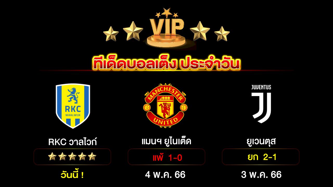 ทีเด็ดบอลเต็ง ประจำวัน