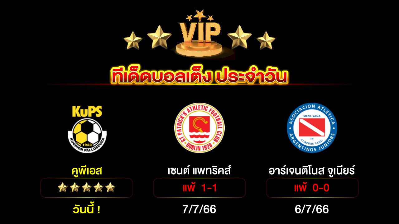 ทีเด็ดบอล เต็งประจำวัน