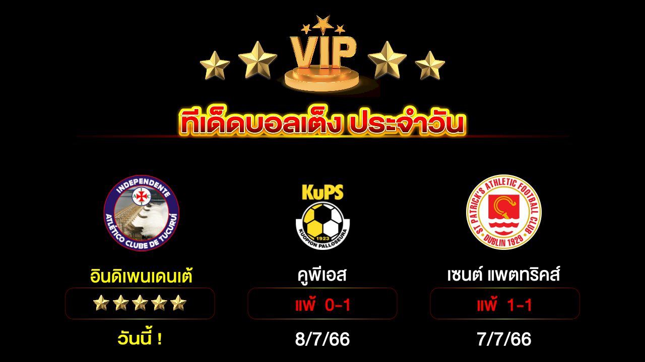 ทีเด็ดบอลเต็ง ประจำวัน