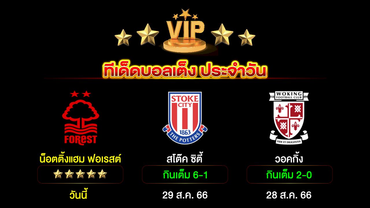 ทีเด็ดบอลเต็ง ประจำวัน