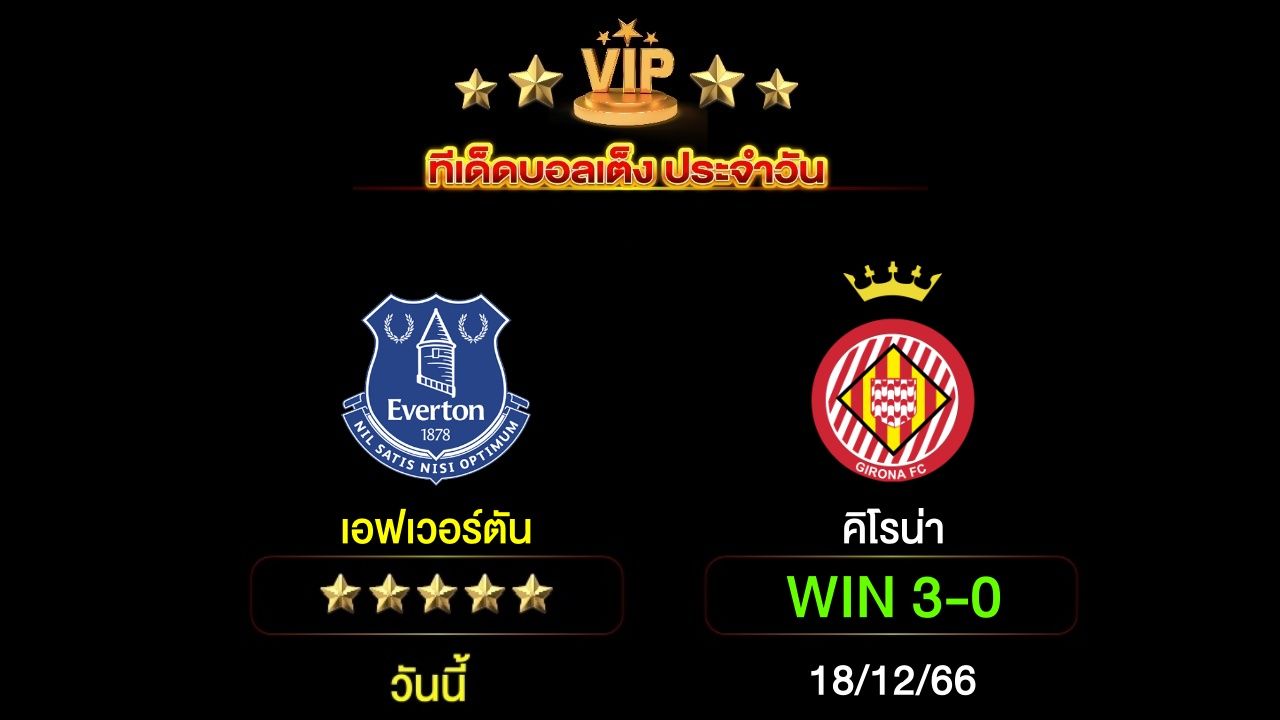 ทีเด็ดบอลเต็ง ประจำวัน