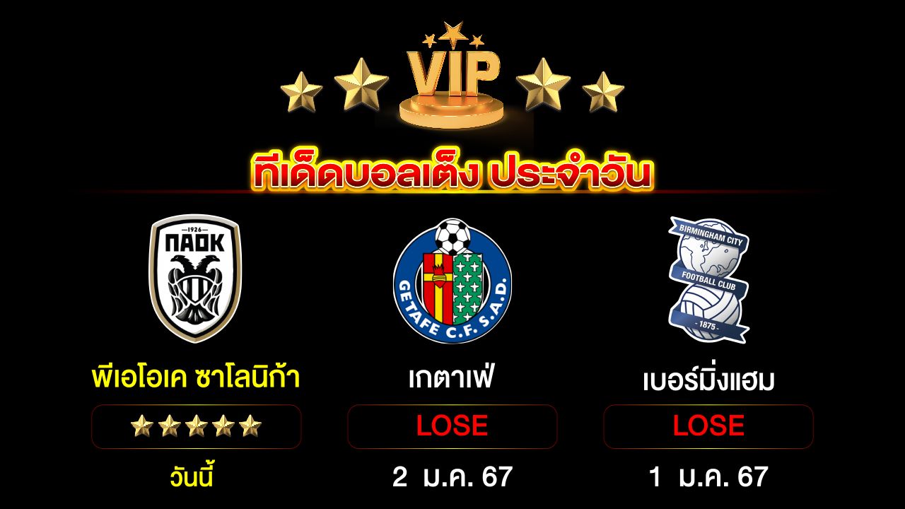 ทีเด็ดบอลเต็ง ประจำวันนี้