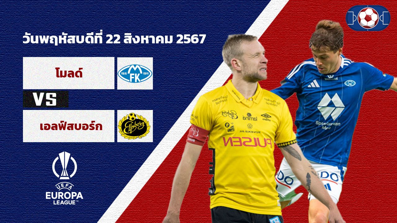 วิเคราะห์บอล ยูฟ่าแชมเปี้ยนส์ลีก โมลด์ VS เอล์ฟส์บอร์ก