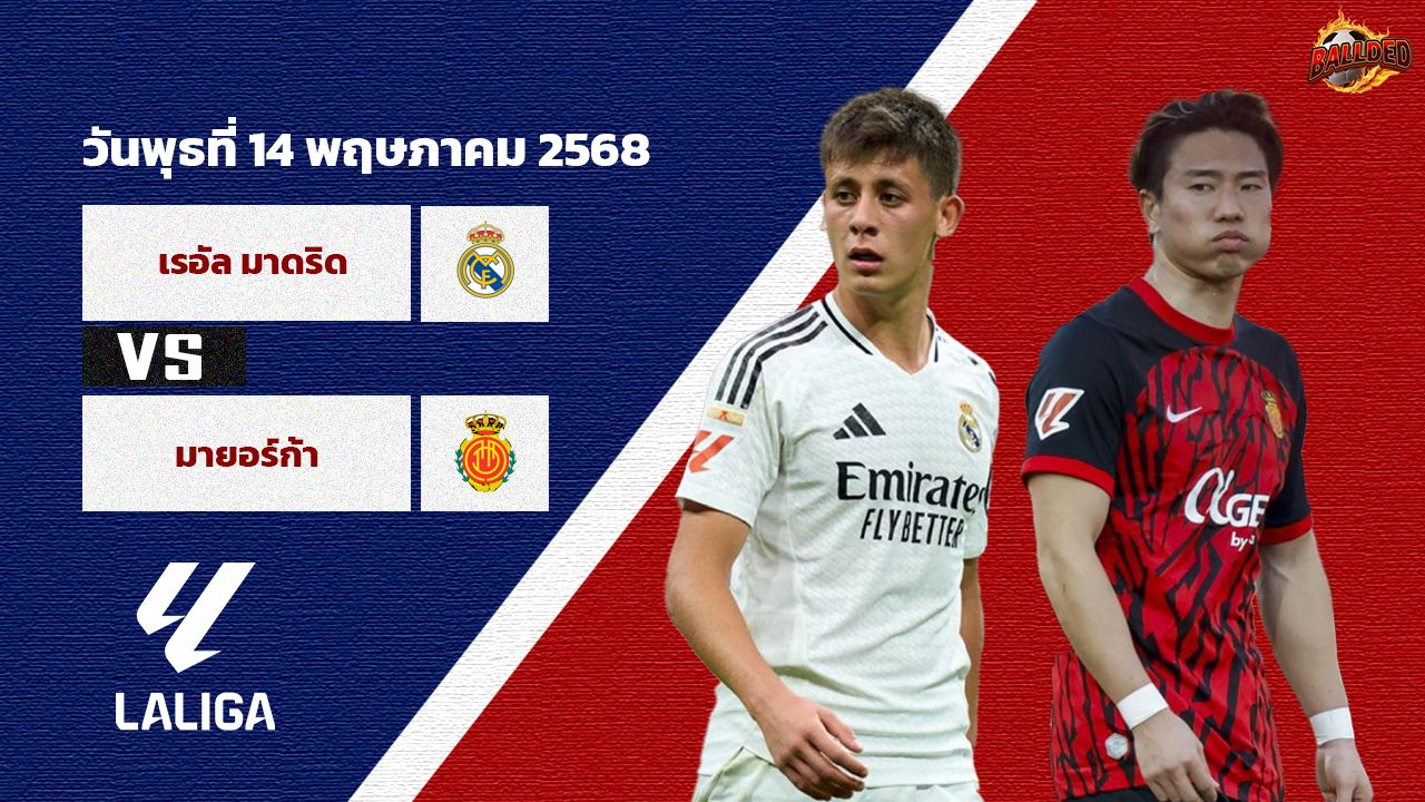 วิเคราะห์บอล ลา ลีกา เรอัล มาดริด vs มายอร์ก้า