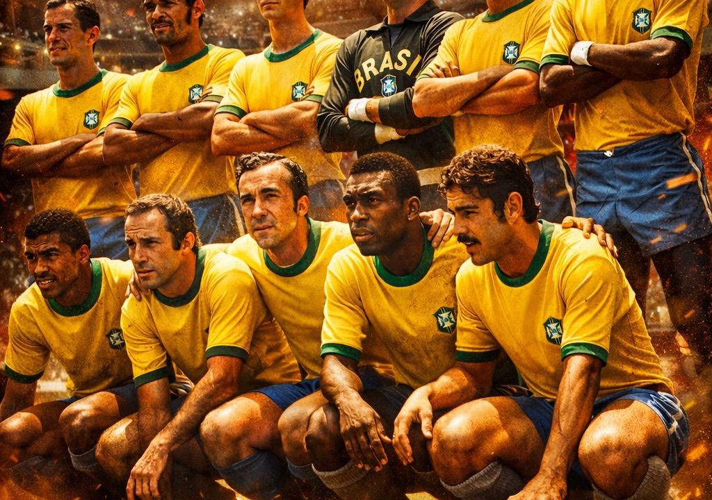 Brazil 1970: ทีมฟุตบอลที่สมบูรณ์แบบที่สุด