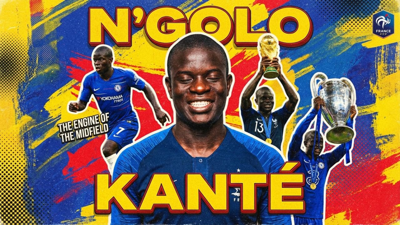 เอ็นโกโล่ ก็องเต้: เครื่องจักรกลางสนามผู้พิชิตทุกแชมป์ด้วย "รอยยิ้ม" และ "ความถ่อมตัว"