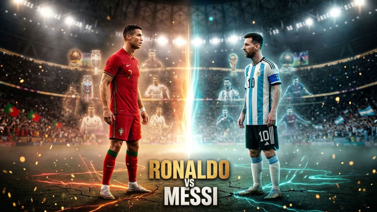 เมสซี่ vs โรนัลโด้: สองจักรพรรดิผู้เขียนหน้าประวัติศาสตร์ฟุตบอลใหม่