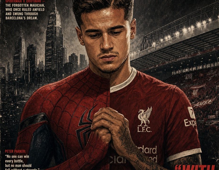 🕷️ Philippe Coutinho x Spider-Man: การตัดสินใจครั้งเดียว... ที่ทำให้ตัวตนสูญหาย
