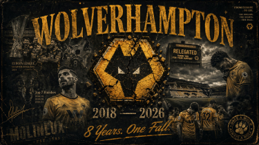 วูล์ฟแฮมป์ตัน วันเดอเรอร์ส — จบ 8 ปีในพรีเมียร์ลีก