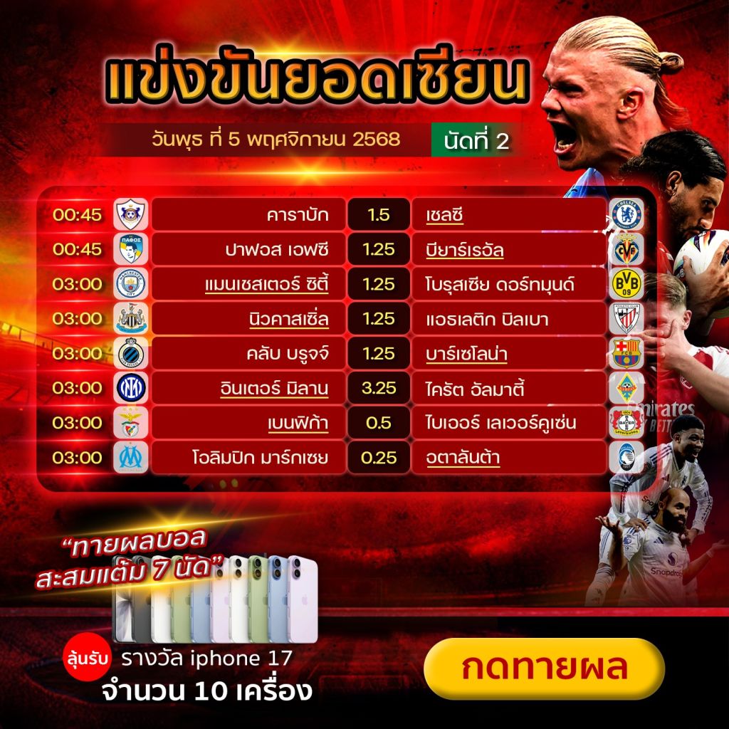 กิจกรรมทายผลบอล