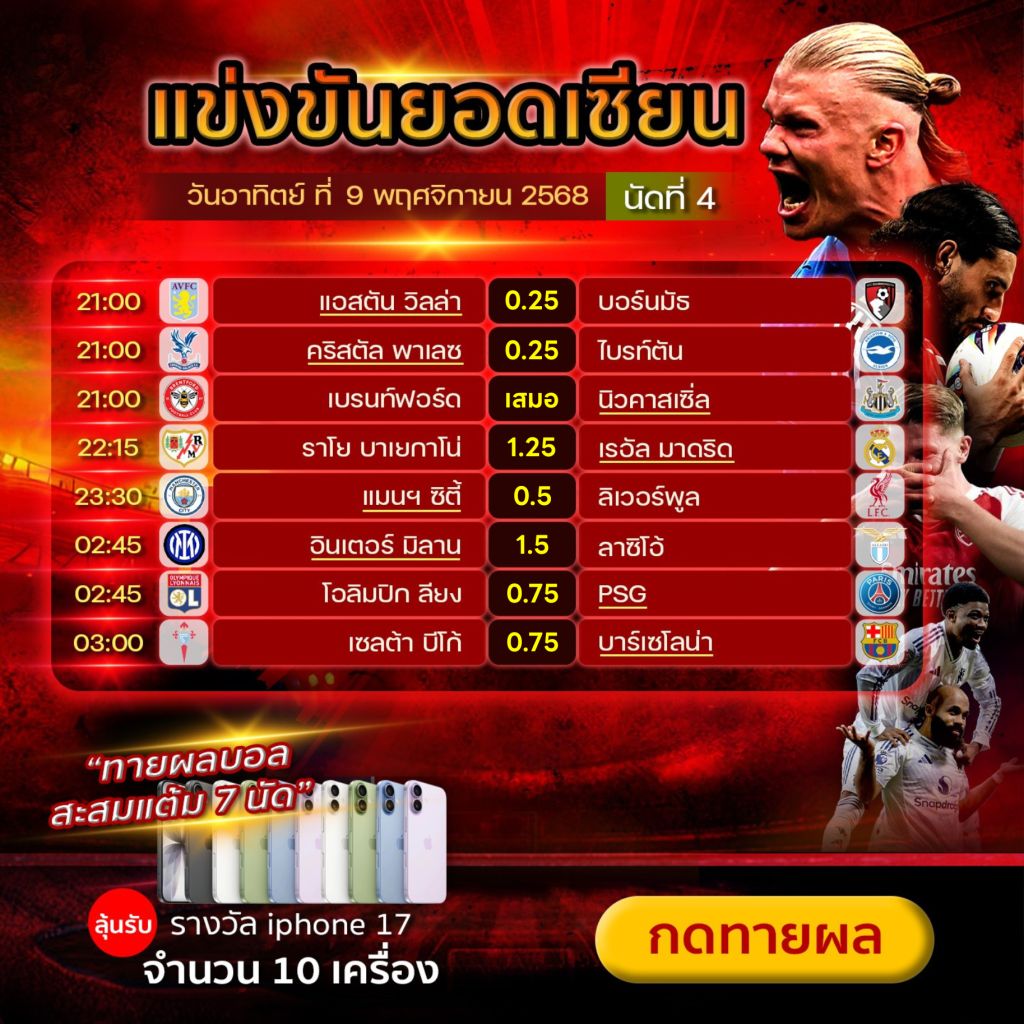 กิจกรรมทายผลบอล