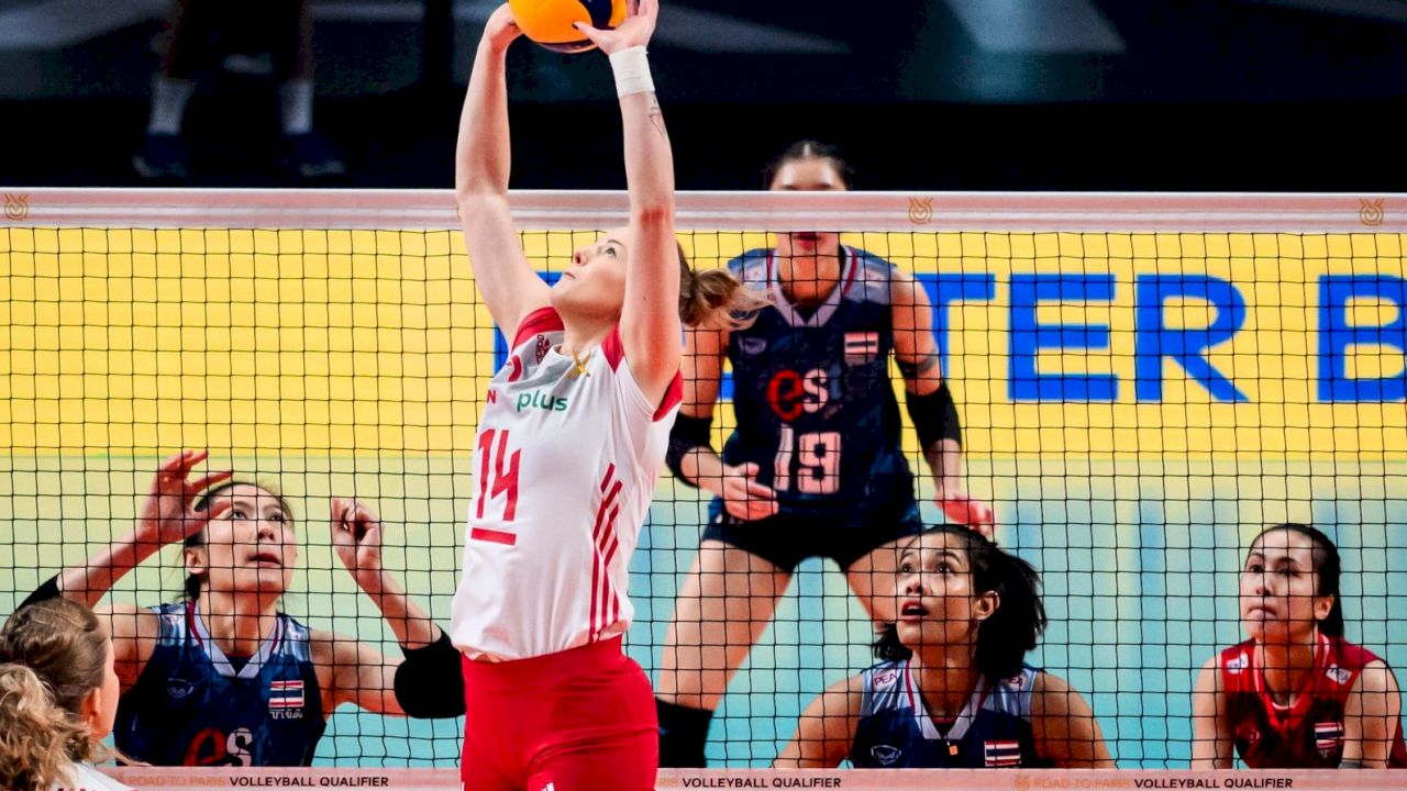 หัวใจจะวาย!! สาวไทยทำได้ !!  ตบชนะโปแลนด์ไป 3 - 2 เซต เป็นการชนะโปแลนด์ได้ในรอบ 5 ปี