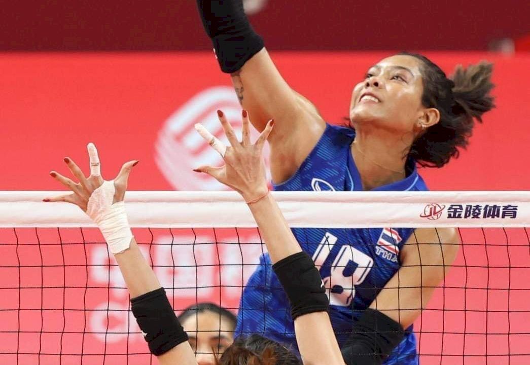 เปิดหัวอย่างไฉไล!! วอลเลย์บอลหญิงทีมชาติไทย ประเดิมนัดแรก เอเชี่ยนเกมส์ ครั้งที่ 19 ด้วยการเอาชนะ ไชนีส ไทเป
