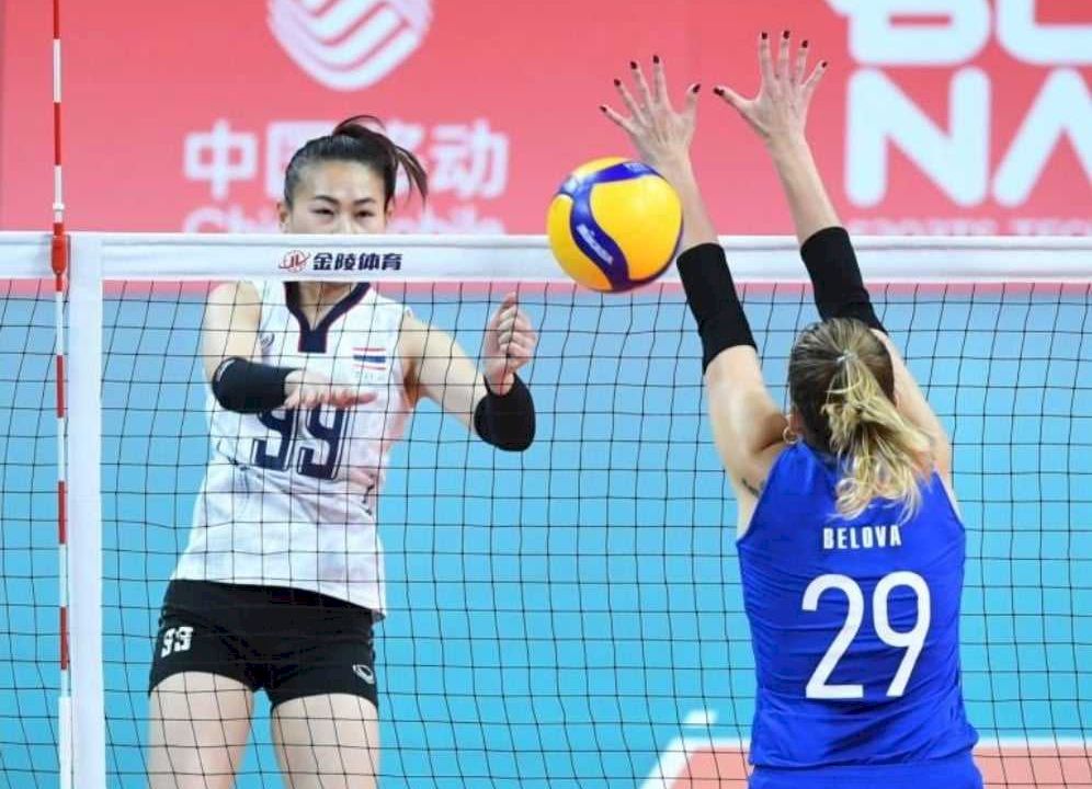 ทีมชาติไทย ชนะ คาซัคสถาน  3 เซตรวด