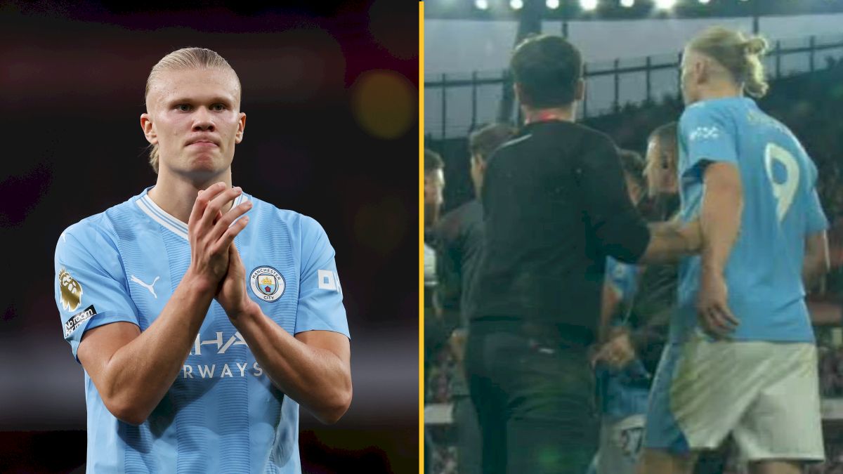 เกือบวางมวย! ฮาลันด์ ควง วอล์คเกอร์ ปะทะฝีปากสตาฟฟ์ อาร์เซน่อล