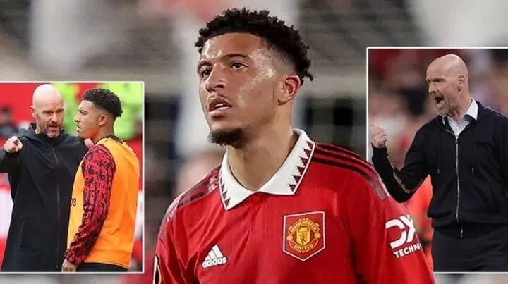 ไม่ทันแล้ว! สื่อเผย ซานโช่ ดอดขออภัย เทน ฮาก แต่สายเกินไป