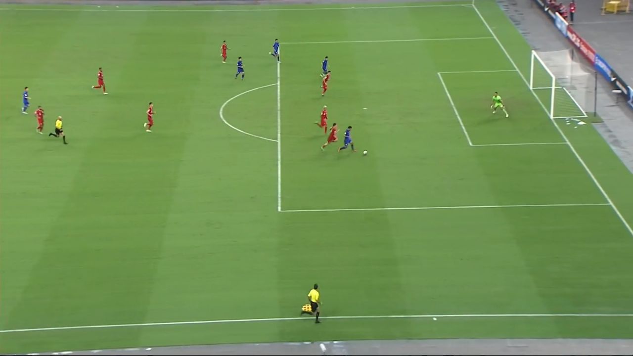 ศุภณัฏฐ์ ซัดเบิ้ล !! เทพมุ้ย ลงมาจัดให้ 2 แอสซิสต์  ช่วยทีมชาติไทย บุกชนะสิงคโปร์ 3 : 1 แซงจีนขึ้นรั้งอันดับ 2 ของกลุ่ม