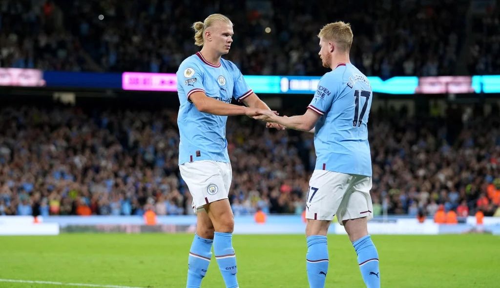 เป๊ป กวาร์ดิโอลา เผย ฮาลันด์ เดอ-บรอยน์ 'ลงเล่นต่อไม่ได้'