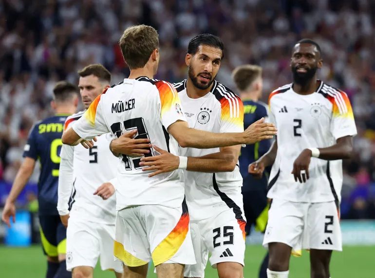 เยอรมันต้อนขาดสก็อตแลนด์ 10 คนกระเจิง 5-1