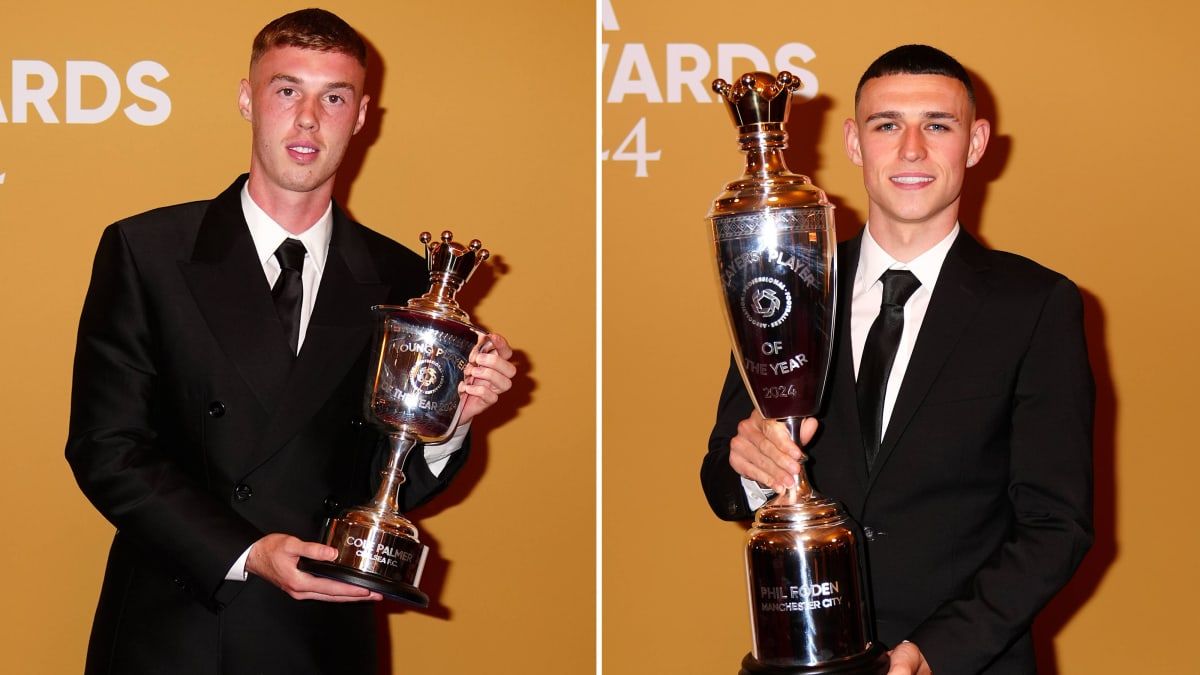 อังกฤษเบิ้ล! โฟเด้น-โคลเมอร์ คว้าแข้งยอดเยี่ยมพรีเมียร์ลีก