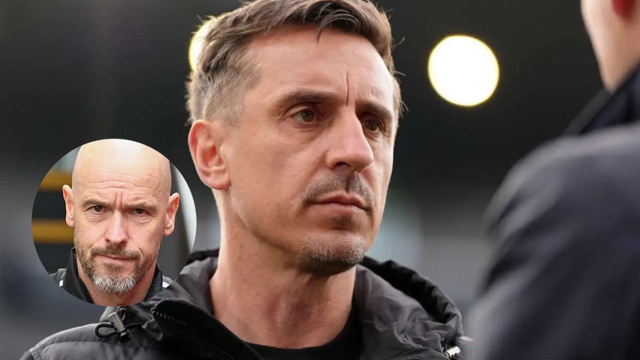 'เนวิลล์' เชื่อ 'เทน ฮาก' จะโดนไล่ออกตั้งแต่เกมแพ้ สเปอร์ส แล้ว