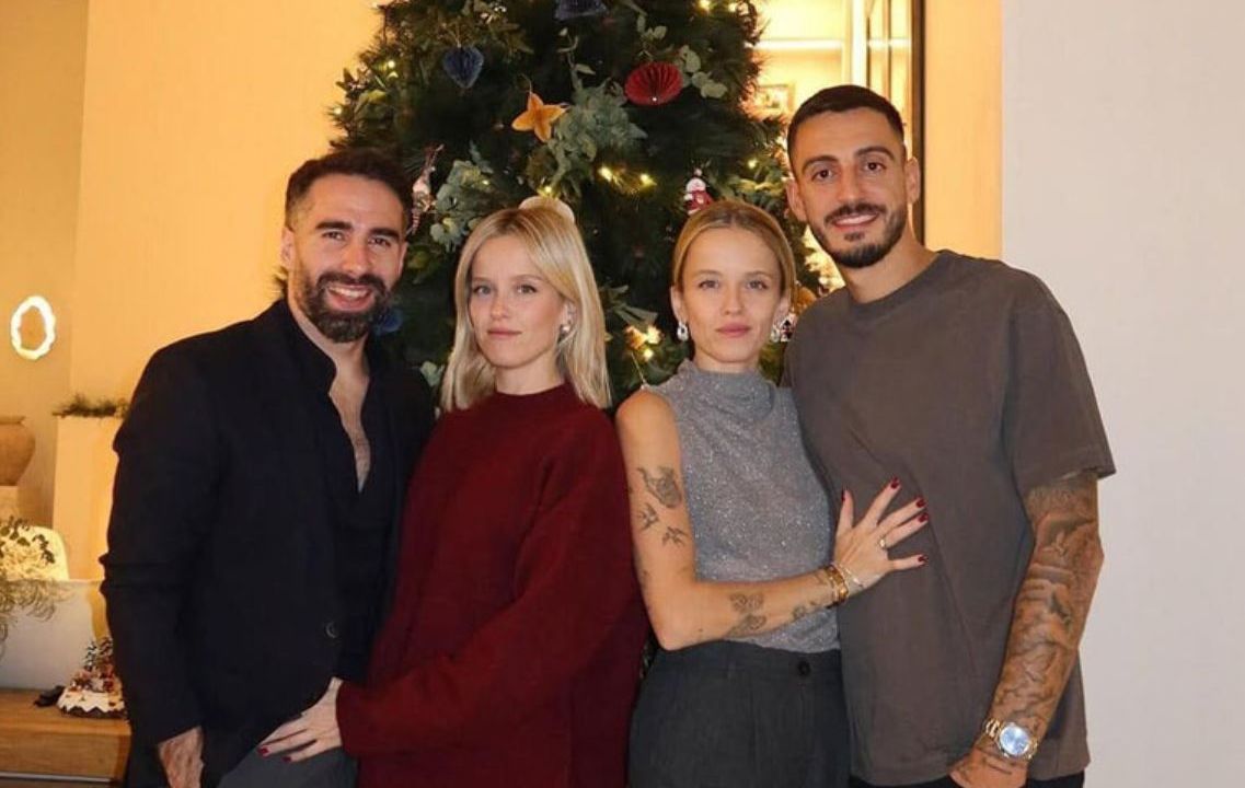 การ์บาฆัล-โฆเซลู ฉลองคริสต์มาสในฐานะ พี่เขย-น้องเขย