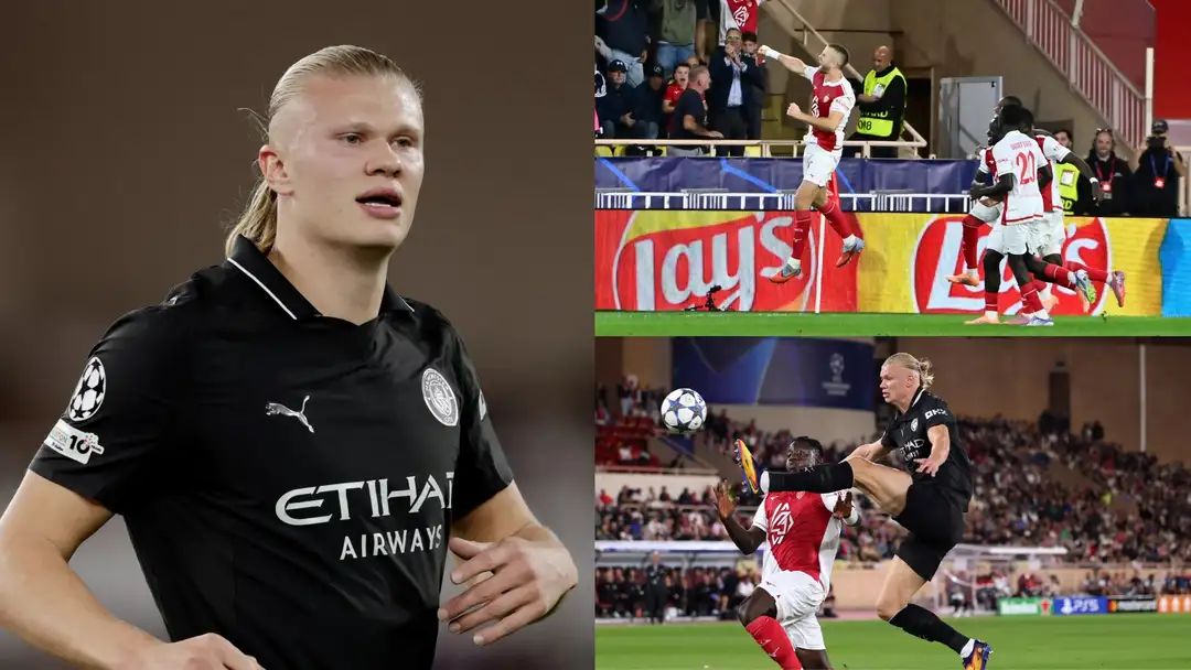 ฮาลันด์รับ แมนฯ ซิตี้ แผ่วครึ่งหลังจนโดนโมนาโกไล่เจ๊า