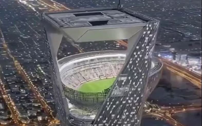 ซาอุฯ เปิดแนวคิดสนามฟุตบอลลอยฟ้า