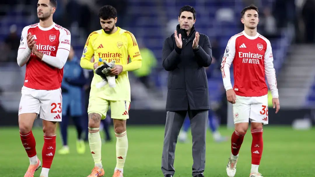 อาร์เตต้าย้ำปืนใหญ่ไม่หลุดโฟกัส แม้ถูกแซงจ่าฝูงชั่วคราว