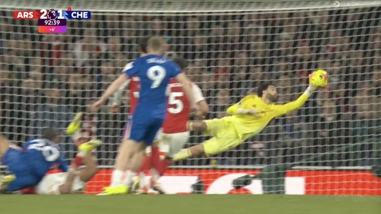 หัวใจแทบวาย! อาร์เตต้ายกย่องราย่า เซฟชีวิตปืนใหญ่ท้ายเกม