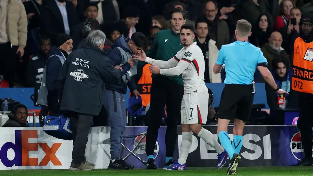 เนโต้ขอโทษเด็กเก็บบอล หลังอารมณ์เดือดในเกมพ่ายปารีส