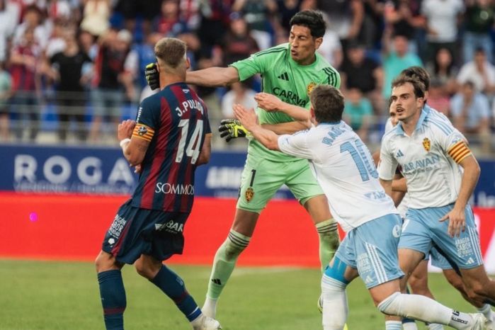 โกลซาราโกซ่า รับผิดชอบเหตุชกคู่แข่งกลางสนาม