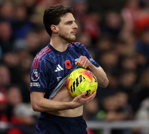 ดูวิเคราะห์ อาร์เตต้าเชื่อไรซ์ไปได้ไกลกับลูกทุ่มไกล