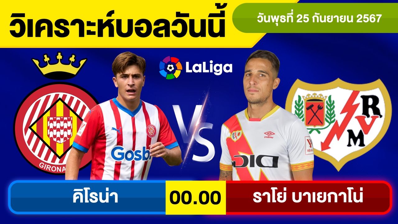 วิเคราะห์บอลวันนี้ วันพุธ ที่ 25 กันยายน 67 บอลเต็ง ทีเด็ดบอลวันนี้ ผลบอล บอลเด็ด By จอห์นบอลเต็ง