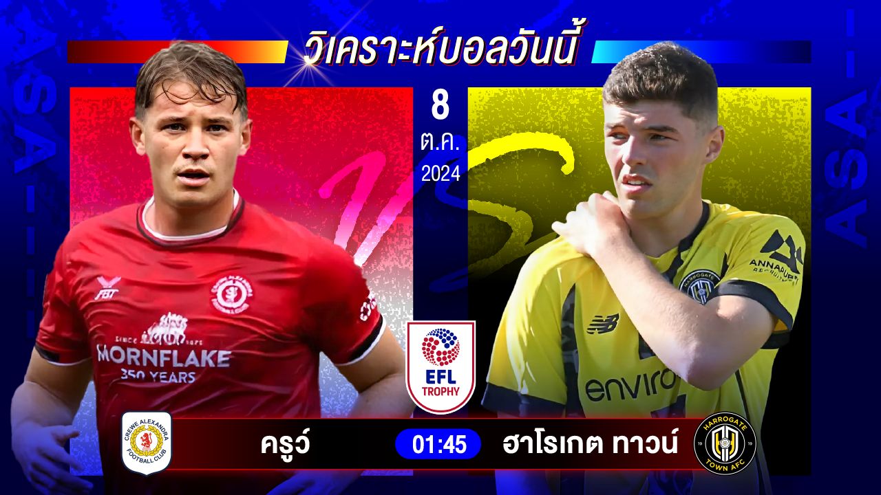 วิเคราะห์บอลวันนี้ ทีเด็ดบอล วันอังคารที่ 8 ตุลาคม 2567 by อัศวินล้มโต๊ะ