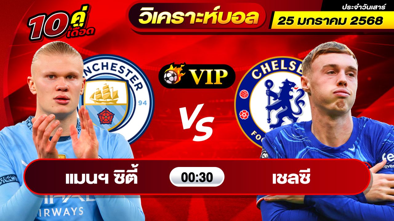 วิเคราะห์บอลวันนี้ ทีเด็ดบอล วันเสาร์ ที่ 25 มกราคม 2568 By ช็อตเด็ดบอลเต็ง