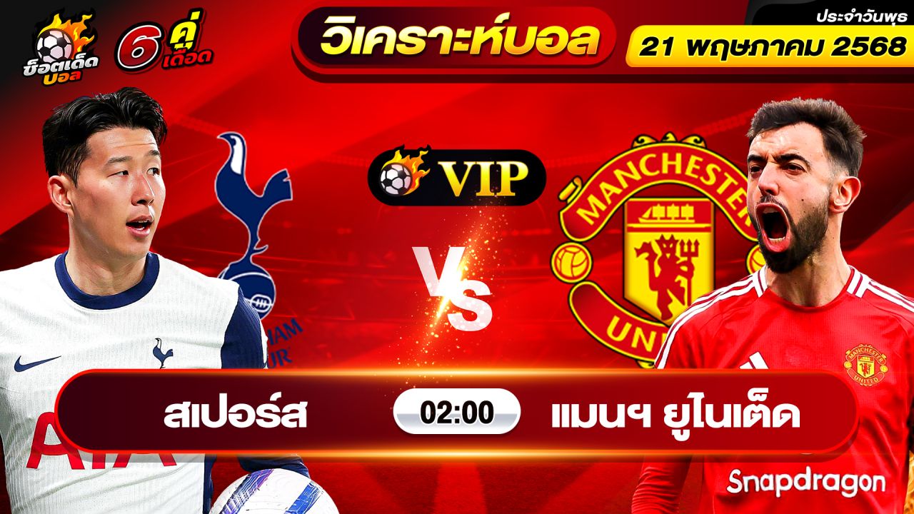 วิเคราะห์บอลวันนี้ ทีเด็ดบอล วันพุธ ที่ 21 พฤษภาคม 2568 By ช็อตเด็ดบอลเต็ง