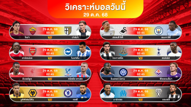 ดูวิเคราะห์ โอลิมปิกมาร์กเซย + คริสตัลพาเลซ + นิวคาสเซิ่ล | #ทีเด็ดบอล