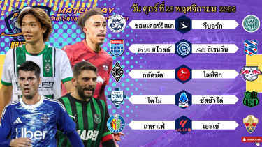 ดูวิเคราะห์ วิเคราะห์บอลวันนี้ 28 พฤศจิกายน 2568|จัดชิลล์ๆ😉ให้ห้าคู่ครับมีคู่ไหนบ้างกดเข้าไปดูเลยสิจ๊ะ🙂