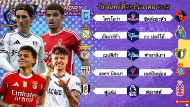 ดูวิเคราะห์ วิเคราะห์บอลวันนี้ 22 ธันวาคม 2568|🇵🇹ปอร์โต้กินนิ่ม🏴󠁧󠁢󠁥󠁮󠁧󠁿ฟอเรสต์เหนียวหนึบ😁Byบลูบอลเด็ด #ทีเด็ดบอล