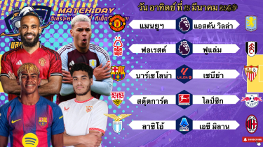 ดูวิเคราะห์ วิเคราะห์บอลวันนี้ อาทิตย์ที่ 15 มีนาคม 2569|🏴󠁧󠁢󠁥󠁮󠁧󠁿แมนยูฯห้าพัลล!🇪🇸บาร์ซ่าชิวว์ๆ🙂Byบลูบอลเด็ด
