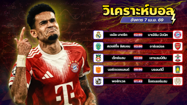 ดูวิเคราะห์ ⚽️🏆😍วิเคราะห์บอลวันนี้ ทีเด็ดบอล วันอังคาร ที่ 7 มษายน 2569 By อัศวินล้มโต๊ะ l อศว #อศว