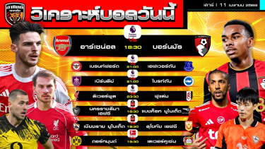 ดูวิเคราะห์ วิเคราะห์บอลวันนี้ | 11 เมษายน 2569 | พรีเมียร์ลีก ไทยลีก บุนเดสลีกา | by อาทิตย์ บอลเต็ง (@itid007