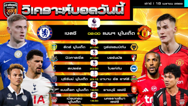 ดูวิเคราะห์ วิเคราะห์บอลวันนี้ | 18 เมษายน 2569 | พรีเมียร์ลีก ACL Elite ไทยลีก | by อาทิตย์ บอลเต็ง (@itid007