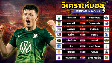 ดูวิเคราะห์ ⚽️👊🏻🤩วิเคราะห์บอลวันนี้ ทีเด็ดบอล วันพฤหัสบดี ที่ 21 พฤษภาคม 2569 By อัศวินล้มโต๊ะ l อศว #อศว