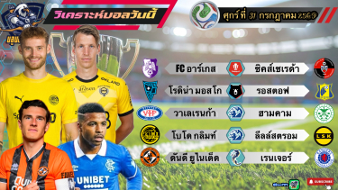 ดูวิเคราะห์ วิเคราะห์บอลวันนี้⚽️ศุกร์ที่ 31 กรกฎาคม 2569|🇷🇴อาร์เกส กินนิ่ม🇷🇺รอสตอฟ เอาอยู่🫡By#บลูบอลเด็ด
